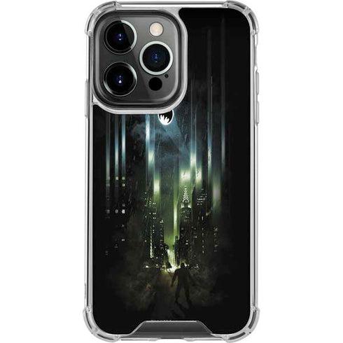DC Comics Batman Call Sign City iPhone 16 Pro Clear Case